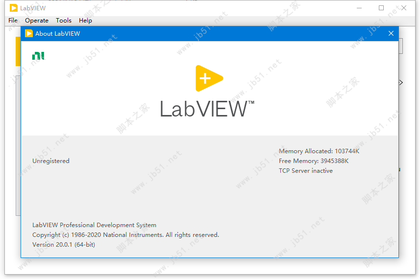 LabVIEW 2020