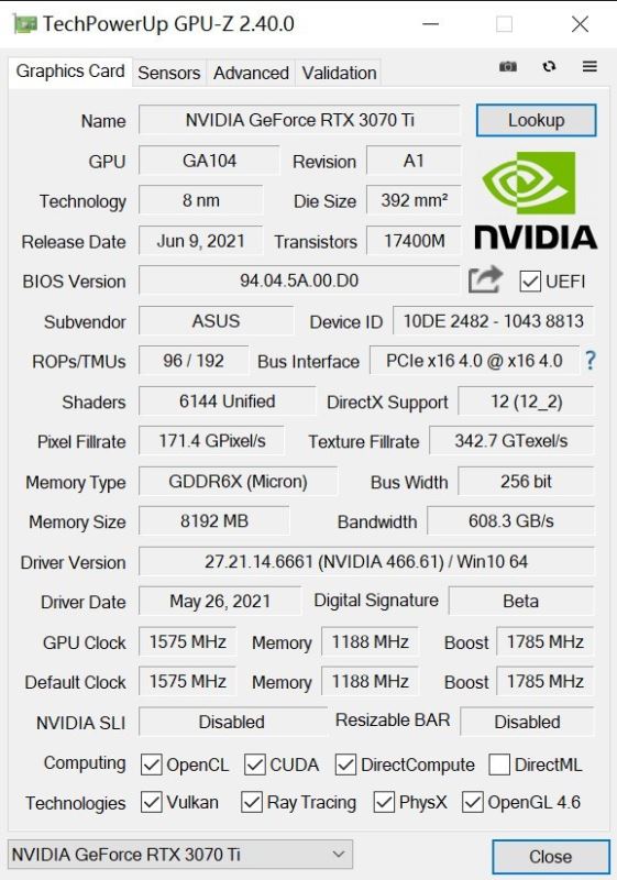华硕tuf rtx 3070ti o8g怎么样 华硕tuf rtx 3070ti o