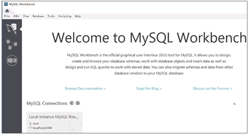 MySQL workbenchʼ