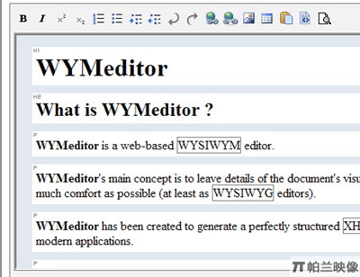 WYMeditor - Javascriptı༭